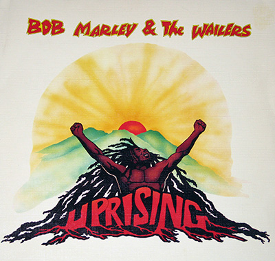 BOB MARLEY AND THE WAILERS - Uprising album front cover vinyl record